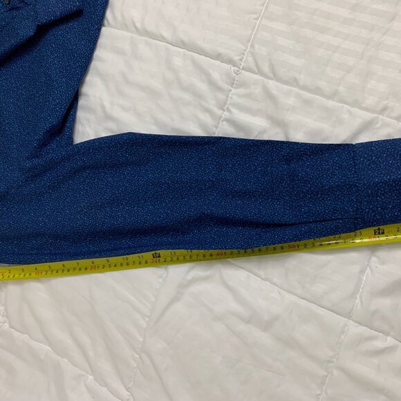 Simon Carter Blue Pattened Shirt - Picture 9 of 10